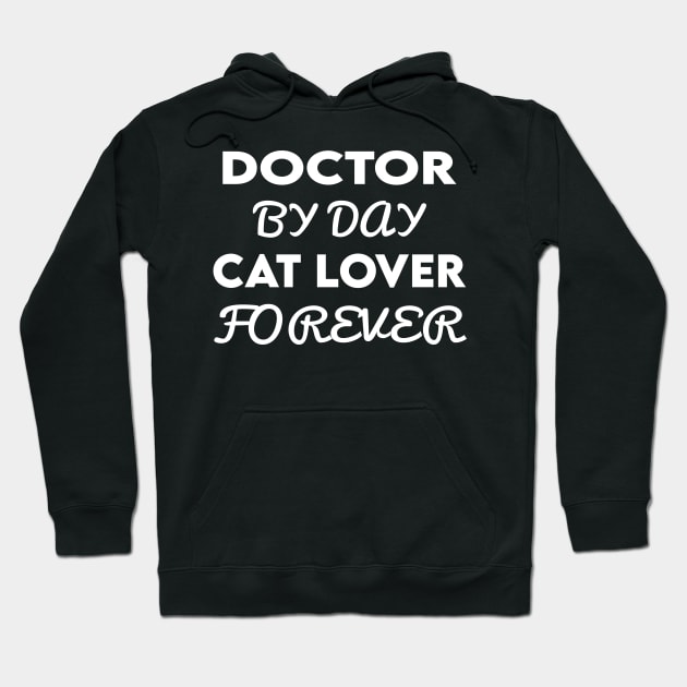 doctor cat Hoodie by Elhisodesigns